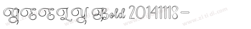 GEELY Bold 20141118字体转换